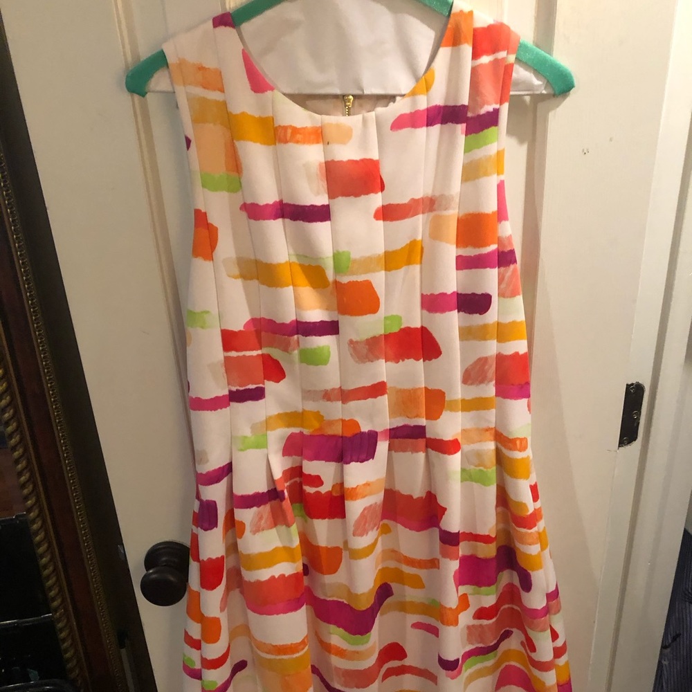 Colorful Sleeveless Dress